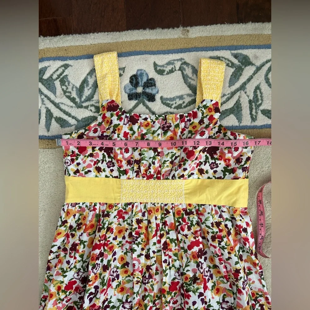 Women’s Boho Bohemian Whimsical Summery Beachy Colorful Floral Dress